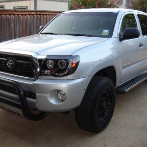 Black Aries Bull Bar