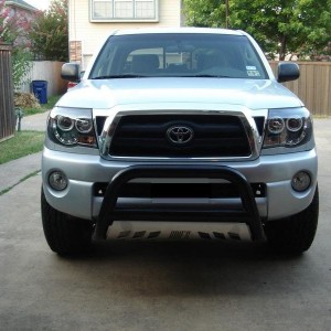 Black Aries Bull Bar Front