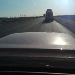 Late afternoon road trip to palm dale.