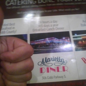 Im hungry... Marietta diner!