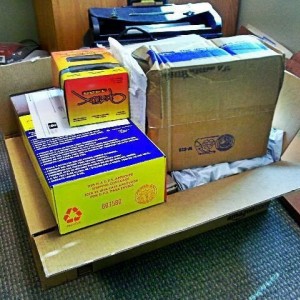 Ups came!