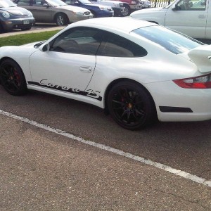 The sexiest car in the parking hands down.