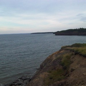 Northern coast of Nova Scotia