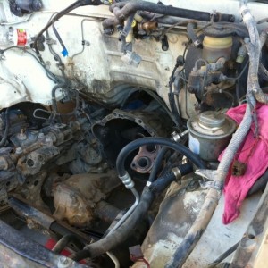 Pulled the engine