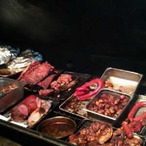 Dinner is served.