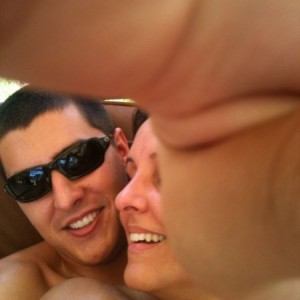 Didnt want ne to take a topless pic...