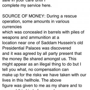 Spam email (pic 2 of 3)