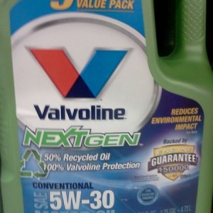 50% recycled oil. Discuss