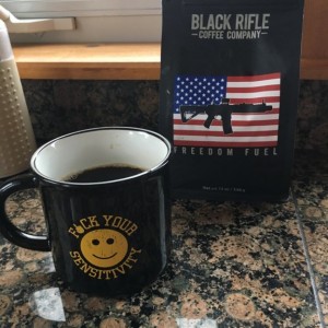 Awesome wife bought awesome mug. Good morning USA!