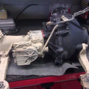 Front clamshell ready to go in