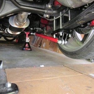JDM Notched frame kit/Caltracs traction bars
