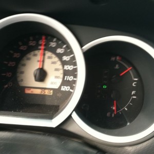 I should get 400 on this take. And I'm 4wd. And an average speed of 75
