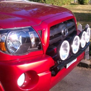 new bhlm and color match impulse red grille