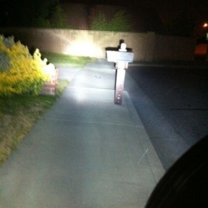 Hid spotlight.