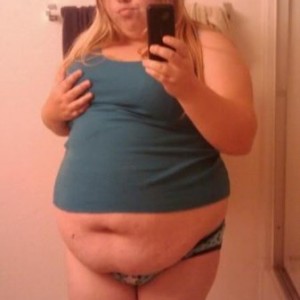My new girl. She's self conscious about her body. I think she's b