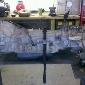Scored an aisin 30-40LE tranny and tcase for my 4x4/ strait axle conversion