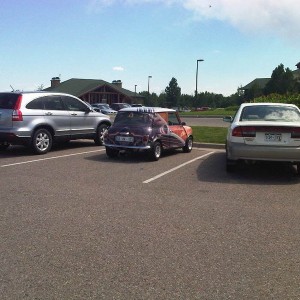 Its also right hand drive! So awesome