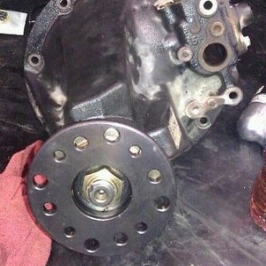 Flange on