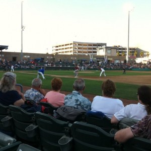 Minor league game.
