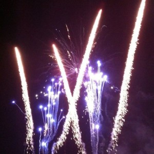 And fireworks