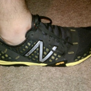 new "barefoot-style" running shoes.....not sure if I'm gonna