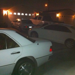 Part of the family.. All white cars lol