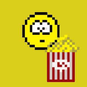 Popcorn watching