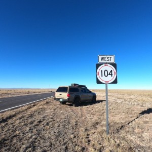 Historic HWY 104, New Mexico