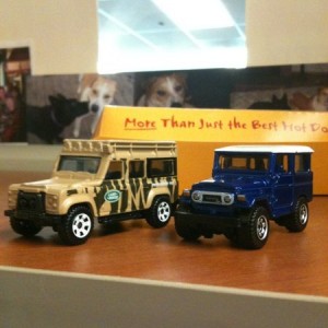 I'll take one of each please. :D Defender 110 & FJ40.