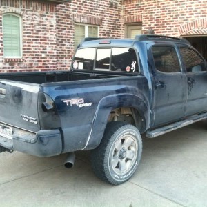 Alittle dusty after the Oklahoma trip