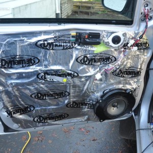 Dynamat and JL C2-650 Component Drivers