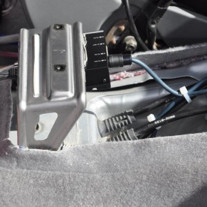 Alpine Imprint Audio Processor on Console Mount