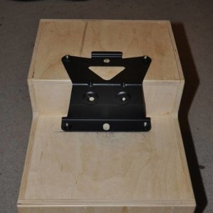 Test Fitting Console Mount Bracket