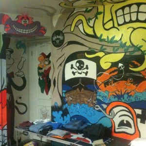 My friends garage
