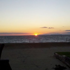 Sunset in Michigan.