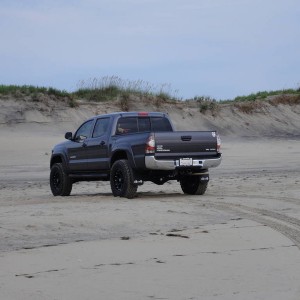 On the beach