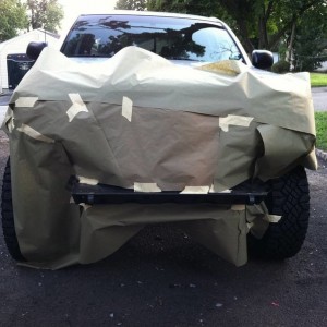 refinish bumpers
