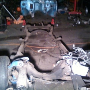 Last nights tear down