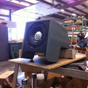09+ 8" sub enclosure