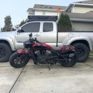 2013 Toyota Tacoma 2018 scout bobber