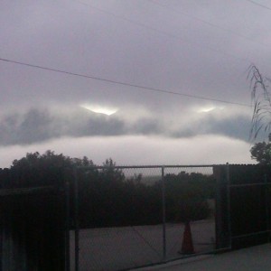 Interesting,where did the mountains go? Haha