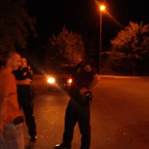 Got the cops called in us. People thought we were going to drunk and drive.