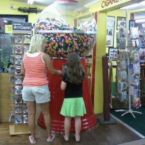 Thats a massive gum ball machine