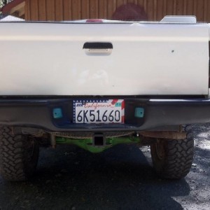 Plasti Dipped Rear Bumper