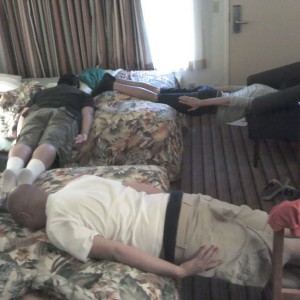 Triple hotel plank!