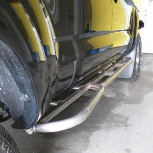 CBI Bolt-on Sliders with Kickouts Trial Fit