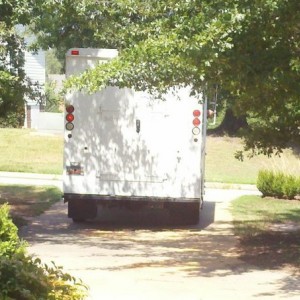 Uh oh. Fed ex just pulled up. :-)