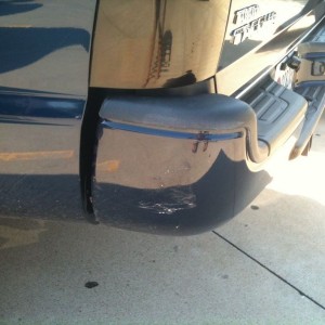 Fender bender with a Kia spectra :frusty: