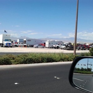 Desert racing's in town. Is it weird that i'm more interested in 