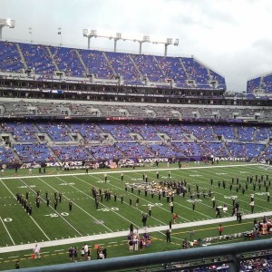 At the first Ravens home game! T-Mobile, America's First Nationwide 4G